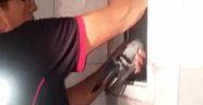 İtfaiyeden güvercin kurtarma operasyonu