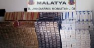 Akçadağ'da 12 bin paket kaçak sigara ele geçirildi