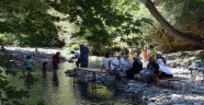 Kayaarası kanyonuna ziyaretçi akını