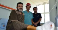 Ayağı kök hücre ile kesilmekten kurtarıldı