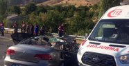 Malatya yolunda kaza: 3 ölü, 1 yaralı