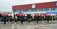 Şehit pilotlarımız törenle uğurlandı