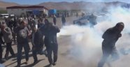 Tütün üreticilerinin eylemine polisten müdahale