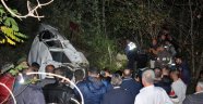 Otomobil uçuruma yuvarlandı: 3 ölü, 1 yaralı