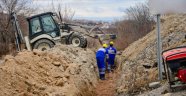 "Yukarıçolaklı İçmesuyu Hattının altyapı çalışması tamamlandı"