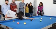 Bilardo turnuvası düzenlendi