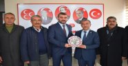 Muhtarlardan MHP'li Avşar'a hayırlı olsun ziyareti