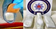 Ayakkabı tabanında uyuşturucu sevkıyatı