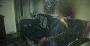 Madde bağımlısı genç evini ateşe verdi