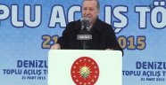 Erdoğan'dan muhalefete türkülü gönderme