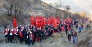 Sarıkamış şehitlerini anma yürüyüşü
