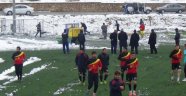 1.Amatör Küme Büyükler Futbol Ligi'ne Kar Engeli