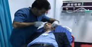 Darp edilen meclis üyesi hastanelik oldu