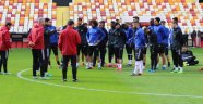 Evkur Yeni Malatyaspor yeni stadyumda taktik çalıştı