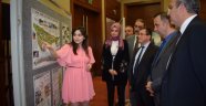 Peyzaj tasarım projesi sergisi açıldı