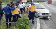 Otomobil takla attı: 4 Yaralı