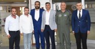 7. Ana Jet Üs Komutanı Albay Kanbur'dan MTSO'ya ziyaret
