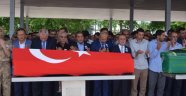 Trafik kazasında şehit olan uzman çavuş toprağa verildi