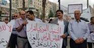 Gazze'deki yaptırımlar Ramallah'ta protesto edildi