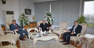 Vali Kamçı'dan,Başkan Çakır'a ziyaret