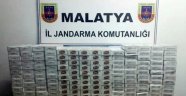 Akçadağ'da kaçak sigara operasyonu