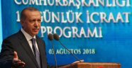 Erdoğan 100 günlük icraat programını açıkladı