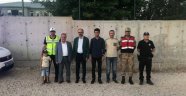 Kaymakam trafik denetimine katıldı