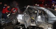 Üç aracın karıştığı kazada 1 kişi öldü, 2 kişi yaralandı