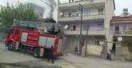 Çatı yangını korkuttu