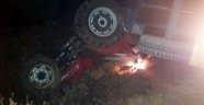 Hatay'da traktör devrildi: 1 ölü