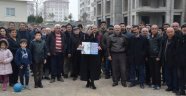 Konut mağdurları eylem yaptı