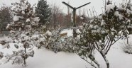 Kırsalda kar yağışı etkili oluyor