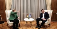 Almanya Başbakanı Merkel Atina'da