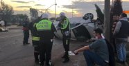 Manisa'da trafik kazası: 4'ü çocuk 9 yaralı