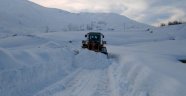 Hakkari'de 42 yerleşim yerinde karla mücadele sürüyor