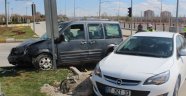 Karaman'da trafik kazası: 2 yaralı