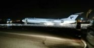 İran'da yolcu uçağı alev aldı