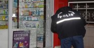 Eczane hırsızları polisten kaçamadı