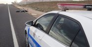 Aksaray'da motosiklet devrildi: 1 yaralı