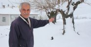 Elazığ'da Nisan ayında kar sürprizi