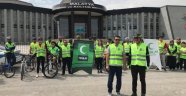 Sağlıklı yaşam için pedal çevirdiler