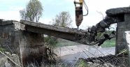 Akçadağ'daki eski köprüler yıkılıyor