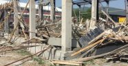 Spor Salonu inşaatında göçük: 1 yaralı
