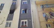 Isparta'da 5 katlı öğrenci apartında yangın