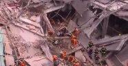 Çin'de bina çöktü 20 kişi enkaz altında kaldı