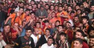 Galatasaray şampiyonluğu kutlanıyor