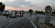 Karacabey'de trafik kazası: 2 yaralı