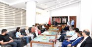 Himyaçder yönetiminden Başkan Gürkan'a ziyaret