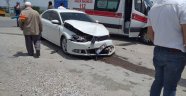 Konya'da otomobiller çarpıştı: 8 yaralı