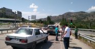 Amasya'da trafik kazası: 2 yaralı